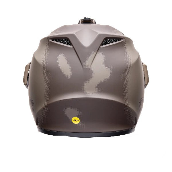 Casque Aventure MX-9 Mips Compass Brun, Dos