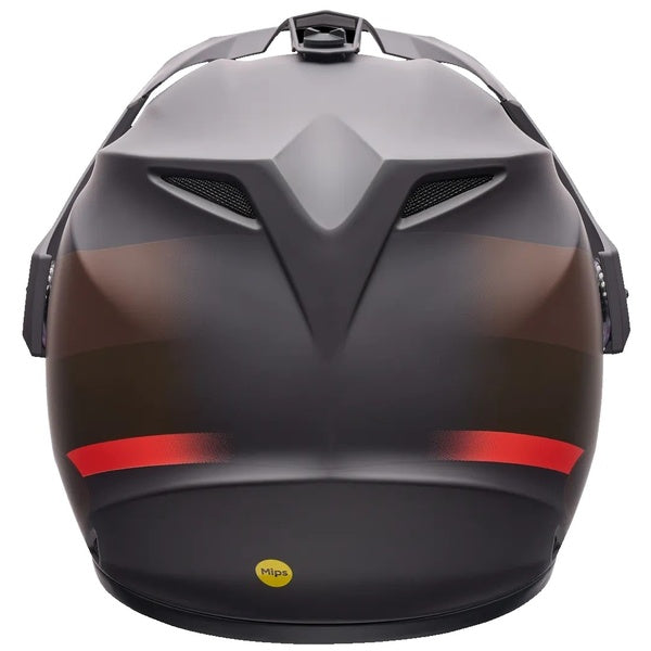 Casque Aventure MX-9 Brun de dos