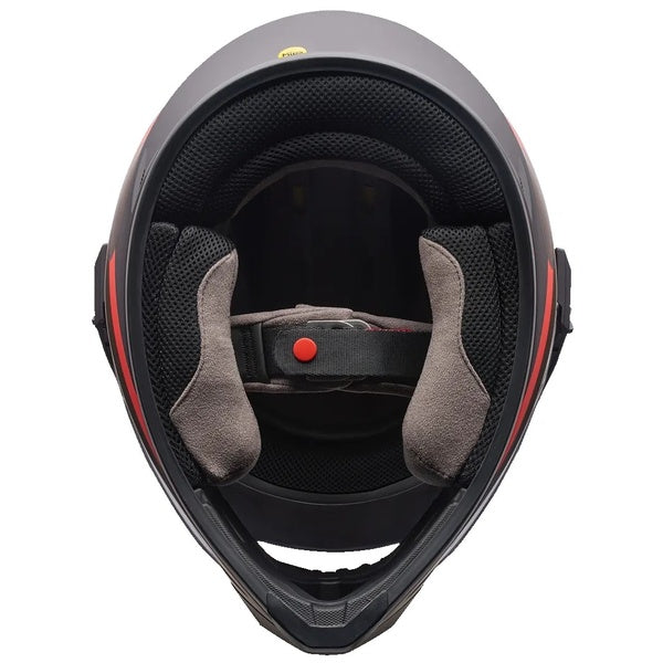 Casque Aventure MX-9 Brun de dessous