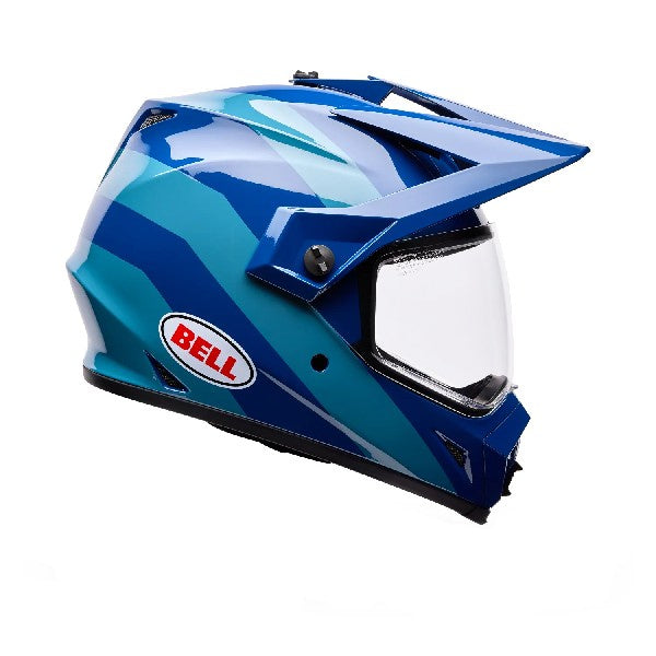 Casque Aventure MX-10 Mips Motion Bleu, de côté