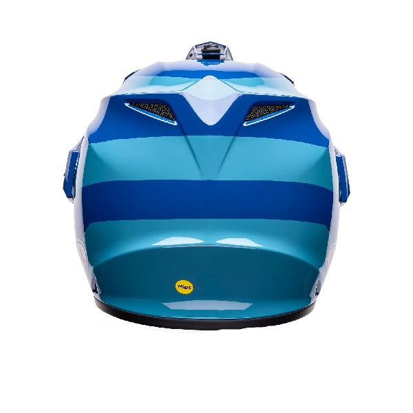 Casque Aventure MX-10 Mips Motion Bleu, Dos