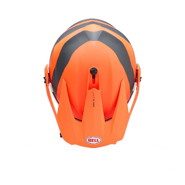 Casque Aventure MX-10 Mips Motion Orange, Dessus