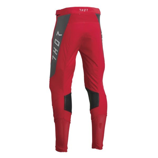 Pantalon Prime Rival Rouge/Gris de Dos