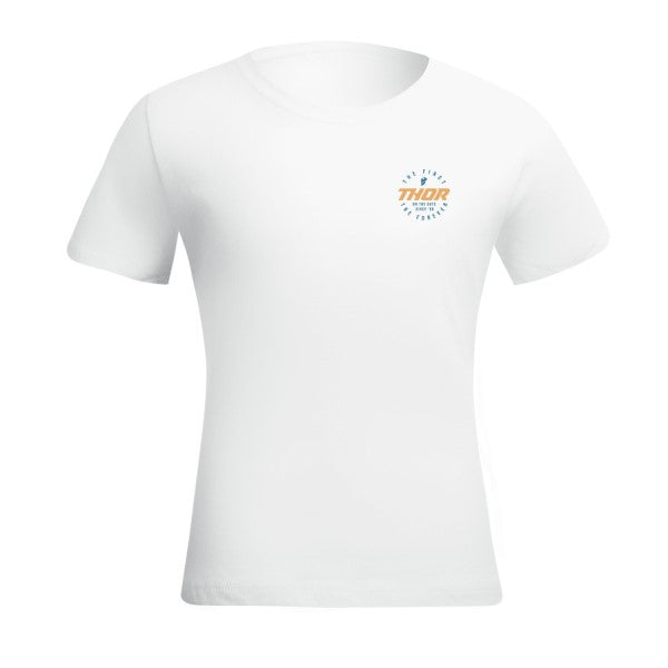 T-Shirt Stadium Junior Pour Fille Blanc de face