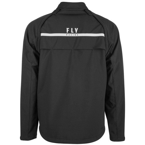 Manteau Fly Racing Patrol Noir Arrière