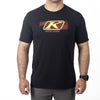 T-shirt Race Spec/Klim/noir, de face