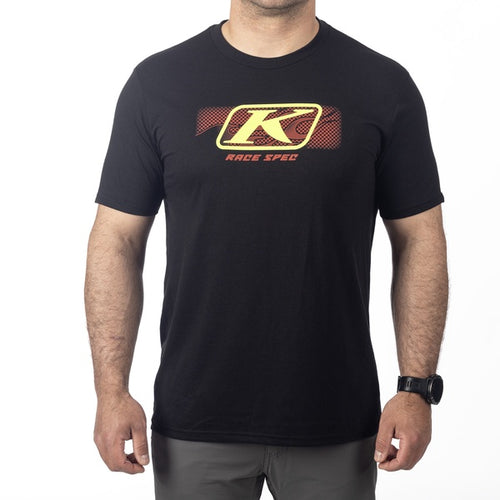 T-shirt Race Spec/Klim/noir, de face