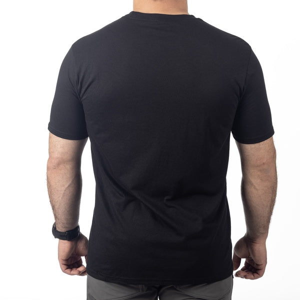 T-shirt Race Spec/Klim/noir, de dos