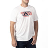 T-shirt Race Spec/Klim/blanc, de face
