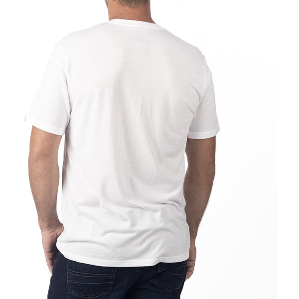 T-shirt Race Spec/Klim/blanc, de dos