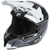 Casque de Motoneige Hors Sentiers F3 Carbone Blanc/Noir, côté gauche
