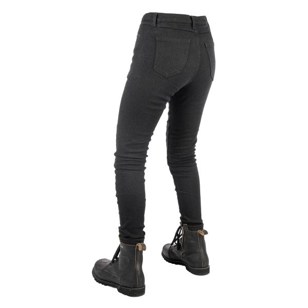 Pantalon de Moto Original Approuvé Femme| Noir, derrière 