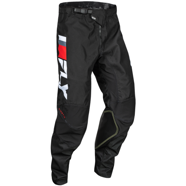 Pantalon de Motocross Fly Racing Kinetic Prix Noir Rouge