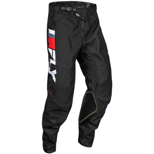 Pantalon de Motocross Fly Racing Kinetic Prix Noir Rouge