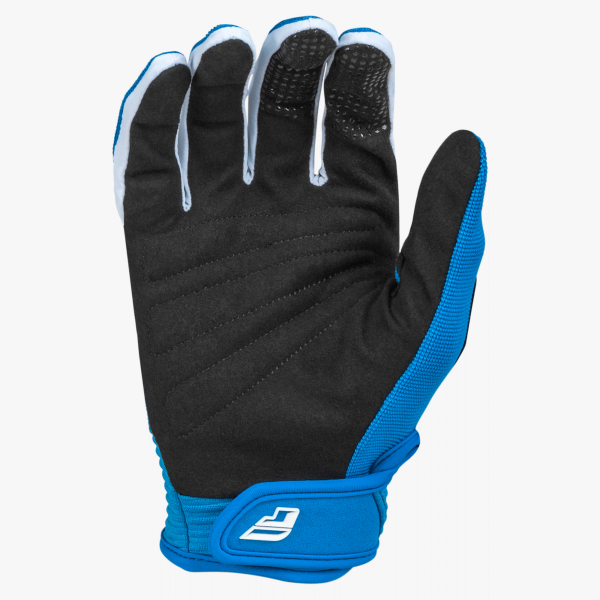 Gants de Motocross Fly Racing F-16 Bleu Paume