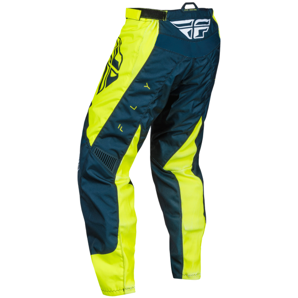 Pantalon de Motocross F-16 Bleu Jaume Arrière