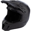 Casque de Snowcross F3 Carbone Pro noir mat, côté gauche
