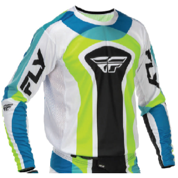 Chandail de Motocross Fly Lite Gris/Lime