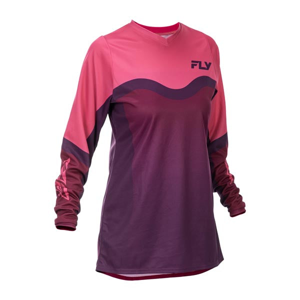 Chandail de Motocross F-16 Femme Rose