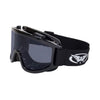 Lunette de Moto Wind-shield| Lentille fumé noir de face