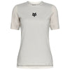 Maillot de Vélo Flexair Manches Courtes Femme Blanc de face