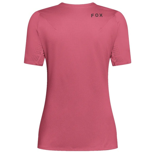 Maillot de Vélo Flexair Manches Courtes Femme Rose de dos