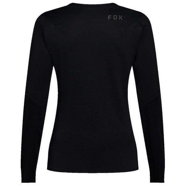 Maillot de Vélo Flexair Manches Longues Femme Noir de dos