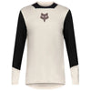 Maillot de Vélo Defend Park Manches Longues Édition Limitée Blanc/Noir de face