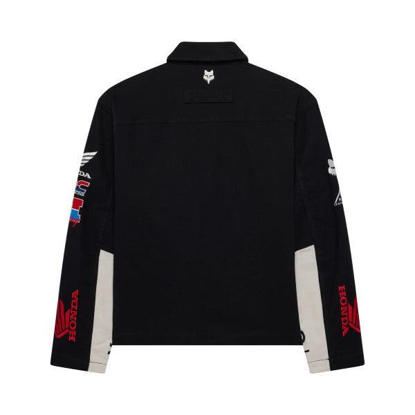 Veste Honda/Fox/noir, de dos