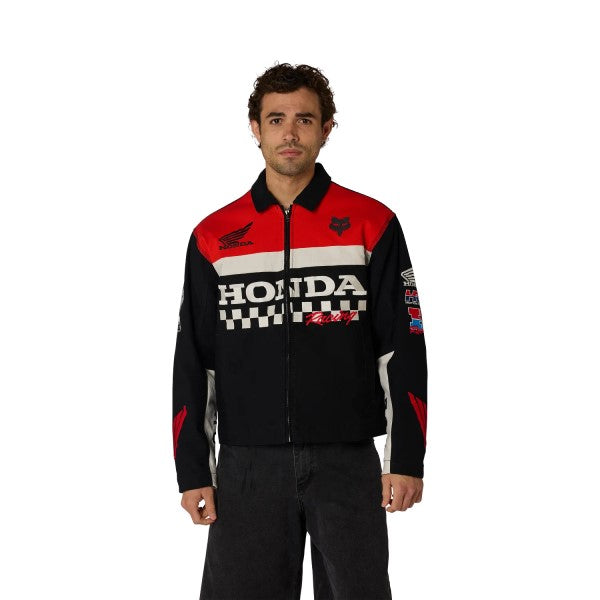 Veste Honda/Fox/noir, de face
