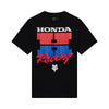 T-shirt Honda Midweight/Fox/noir, de face