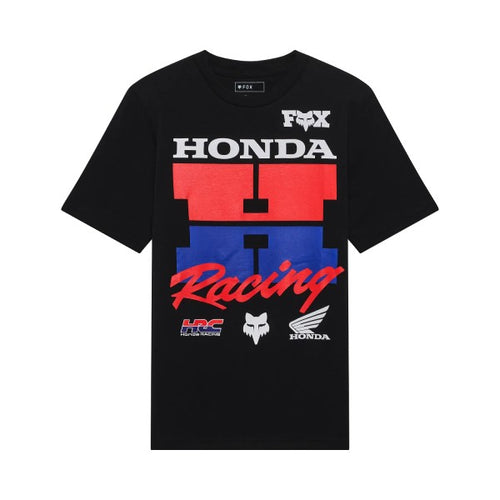 T-shirt Honda Junior/Fox/noir, de face