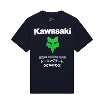 T-shirt Kawi Midweight/Fox/bleu foncé, de face