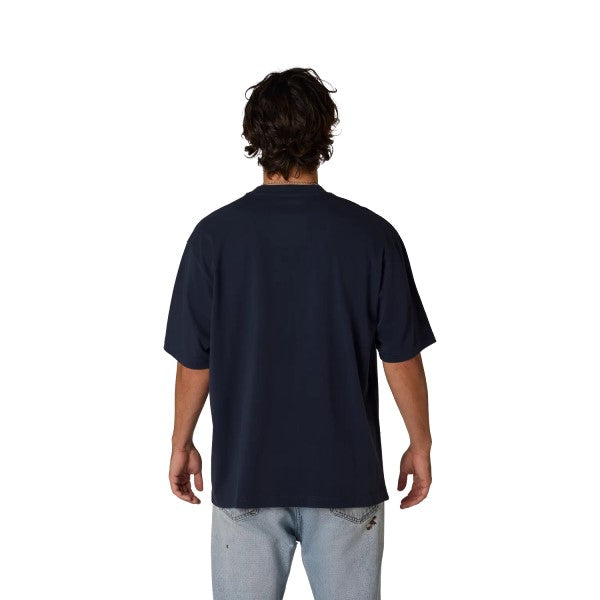 T-shirt Kawi Midweight/Fox/bleu foncé, de dos
