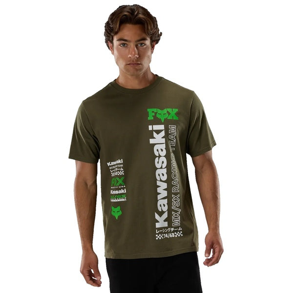 T-shirt Kawi 195 Original Olive essayage de face