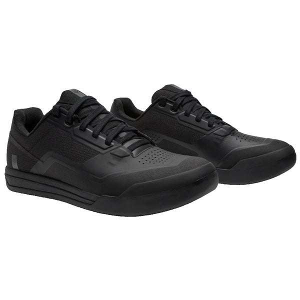 Chaussures de Vélo Union Flat Noir Mat en paire de face