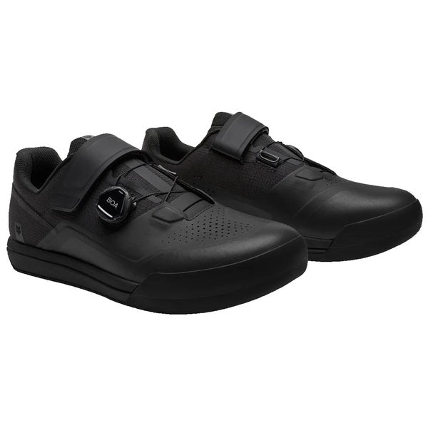 Chaussures de Vélo Union BOA Noir en paire de face
