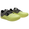 Chaussures de Vélo Union BOA Lime en paire de face
