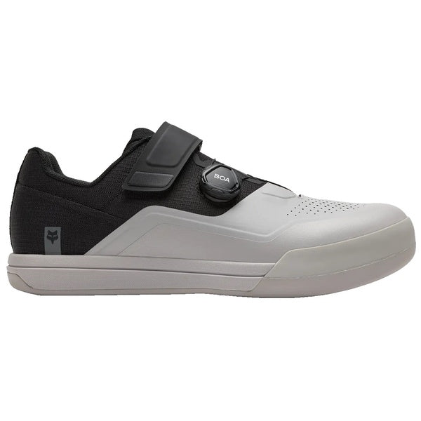 Chaussures de Vélo Union BOA Blanc/Noir paire de droite