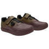 Chaussures de Vélo Union BOA Brun en paire de face