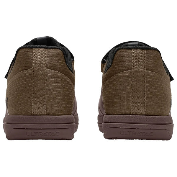 Chaussures de Vélo Union BOA Brun en paire de dos