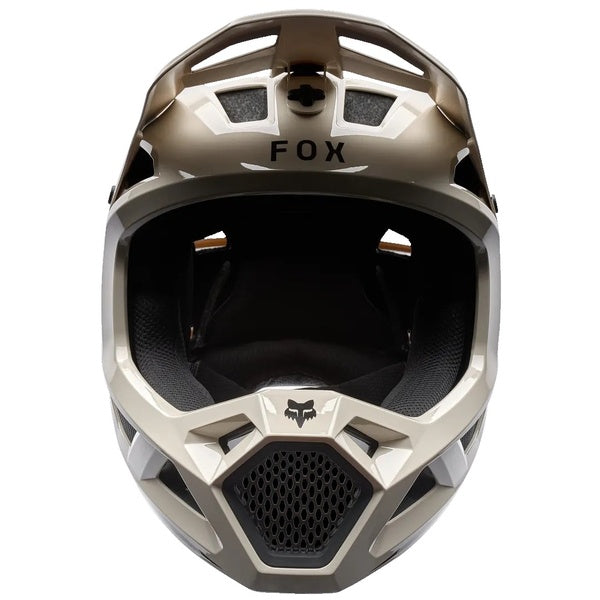 Casque Intégral de Vélo Rampage Vault Junior Blanc/Rose de face