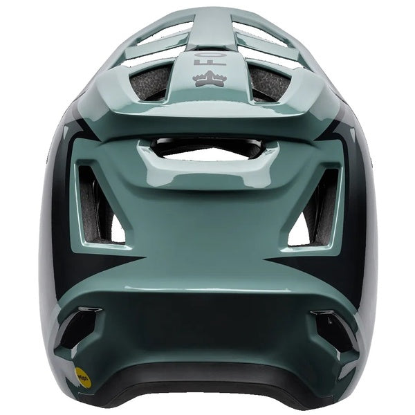 Casque Intégral de Vélo Rampage Vault Vert/Noir de dos