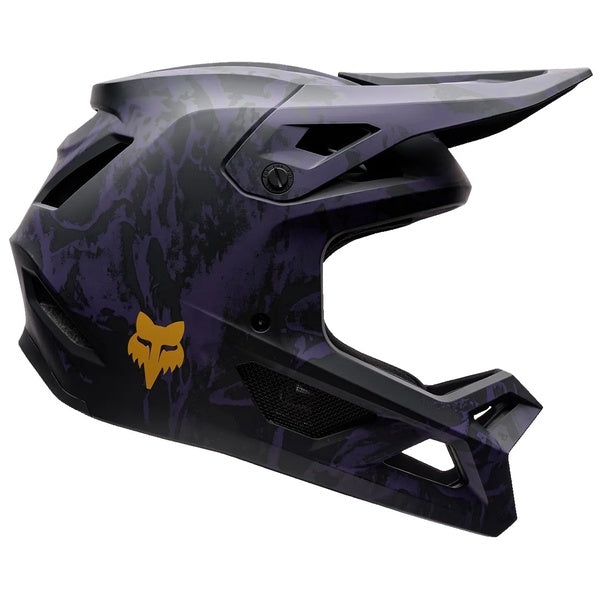 Casque Intégral de Vélo Rampage Image Print Mauve Foncé de gauche
