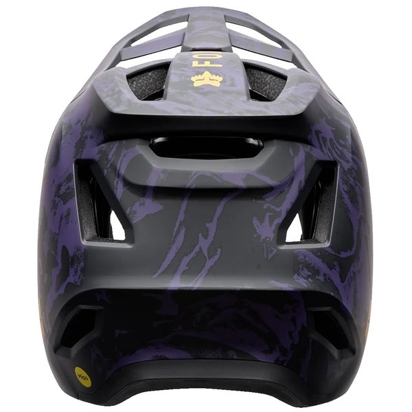 Casque Intégral de Vélo Rampage Image Print Mauve Foncé de dos