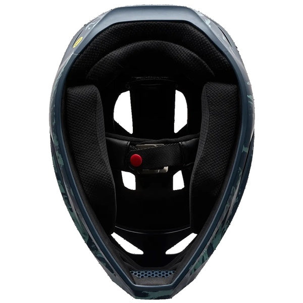Casque Intégral de Vélo Rampage Image Print Junior Bleu/Orange de dessous