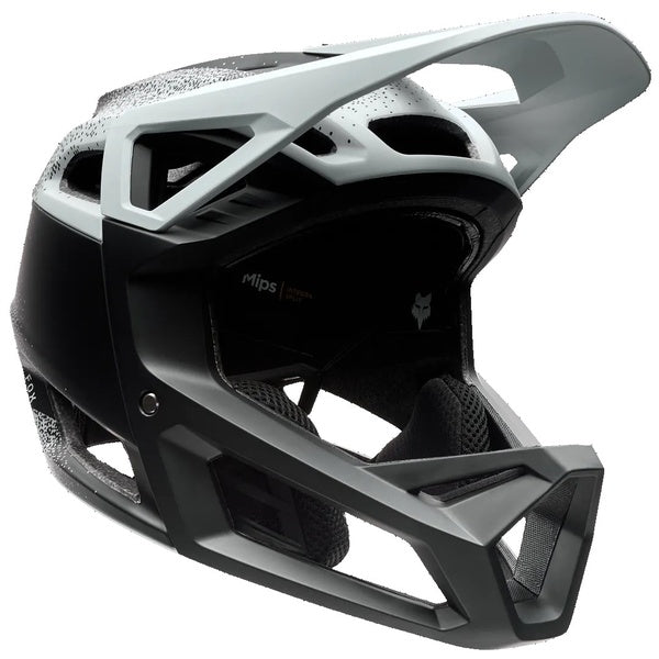 Casque Intégral de Vélo Proframe RS Aura Blanc/Noir incliné de face