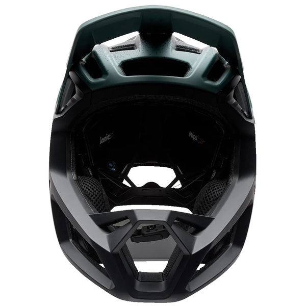 Casque Intégral de Vélo Proframe RS Aura Vert/Noir de face