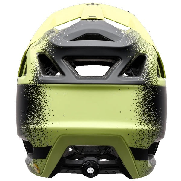 Casque Intégral de Vélo Proframe RS Aura Lime de dos