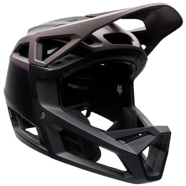 Casque Intégral de Vélo Proframe RS Aura Mauve Foncé incliné de face